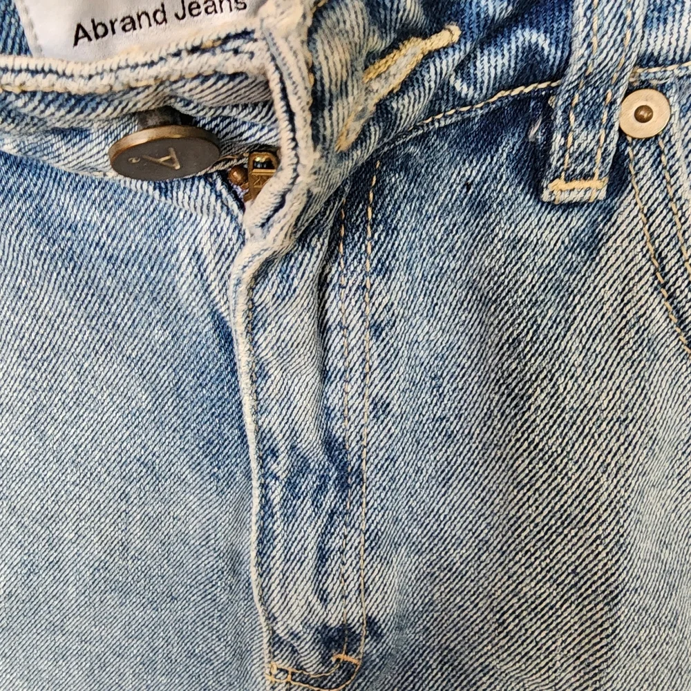 Abrand size 10 distressed denim cutoff shorts - Picture 3 of 5